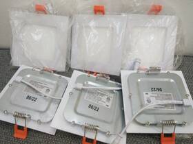 Led-420s Luminaire 4ftft Square 700 Lumen Dimmable Slim Celling Led Recessed Light 6pk