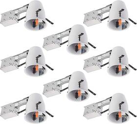 Wl-405-icat Luminosum 4 Inch Remodel Recessed Can Air Tight Ic Housing With Tp24 Connector And E26 S