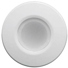 112521 Lumitec 190283687712 White Flush Mount Down Dimmable Light Blue
