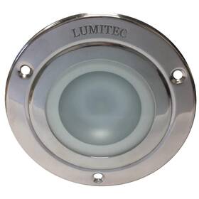 Lumitec 190283692709 Shadow Down Light Polished White/red/blue Flush Mount