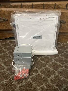 Lr22642 Luxrite Recessed Led Downlight Panel Bright White Easy Install New In Box