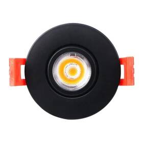 Lr23242 Luxrite 2 Inch Gimbal Round 5cct Canless Spotlight - Black Finish