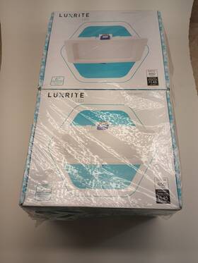Lr23711 Luxrite Lot Of 4 6 Inch Led Recessed Lighting Panels - Sealed