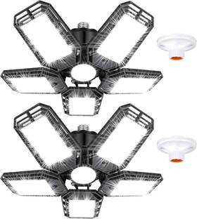 Qg-04qs-phlc Luyata Led Garage Lights 2 Pack 160w 16000lm 6500k 5 1 Deformable
