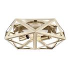 Lws3293c2 Quoizel Liberty New Park Flush Mount Light Gold 611728277409
