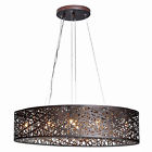 M-lighting Linear 9 Light Crystal Chandelier Oval Shade Pendant Lamp Ceiling Lighting Bz 739105801310