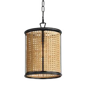 14471nabk Maxim 14471 Cane 10 Inch W Mini Pendant - Black