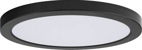 57596wtbk Maxim 57596wt Chip 11-1/4 Inch W Led Flush Mount Ceiling Fixture - Black
