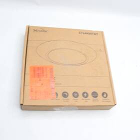 57644wtwt Maxim Round Outdoor Led Flush Mount 1-light 15 Watt 2700k White Polycarbonate 8 Inch