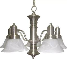 20325mrsn Maxim Lighting Newburg 5-light Down Light Chandelier In Satin Nickel
