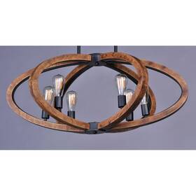 20915apar-bul Maxim Lighting Bodega Bay 6lt Multi-light Pendant/bulb An -
