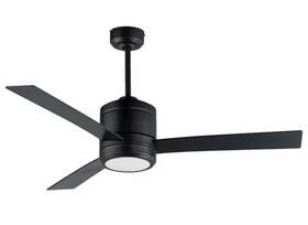 88806bk Maxim Lighting Tanker 52 Inch Black Outdoor Led Fan -