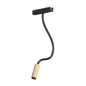 Etl21216-bkgld Maxim Lighting Et2 Continuum - Track 1 Light Black/gold