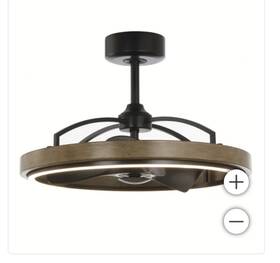 F993001dwbk Maxim Lighting Maxims Homestead Fandelight 36 Inch Led Chandelier With Fan