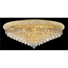 20lit Mayorista Chandelier Mount Precio Crystal 36 Bagel Palace Flush Light "