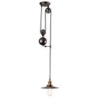 Mcltg Moonkist Pendant Light Industrial Pulley Chandeliers Edison 758150447243