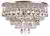 Mdn-1103 Melted Transitional Flush Mount Ceiling Light Trans Globe Lighting 15.5 Hallway Crystal Fixture 736916607520