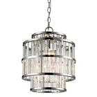 Mdn-1456 Trans Globe Lighting Bel Air Polished Chrome Chandelier 736916666466