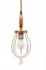 Metal Country Drop Copper Hard Work - Wired Vintage Fixture Light Lamp Ceiling