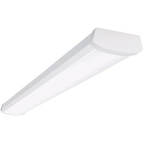 4nw35c3r Metalux 4 Ft. Low Profile Led Wraparound Ceiling Light With Selectable Lumens &
