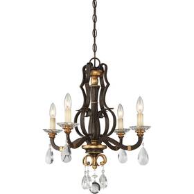 N6454-652 Metropolitan Chateau Nobles Mini Chandelier