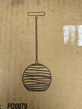Pd0079 Meyer Cross Wayve Polished Nickel Pendant