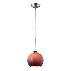 10240 Mid Century Modern Pendant Cassandra Glass Hgtv 1 Elk Light 1pur