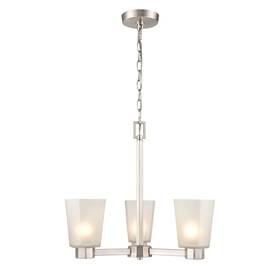 4263-bn Millennium Lighting Coley - 3 Light Chandelier-17.5 Inches Tall And 18.8