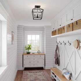 Millennium Lighting 842639037961 4 Light Semi-flush Ceiling Mount Fixture