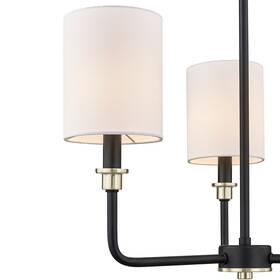 Millennium Lighting 842639038586 Chelsea Chandelier Ceiling Fixture In Matte Black Modern