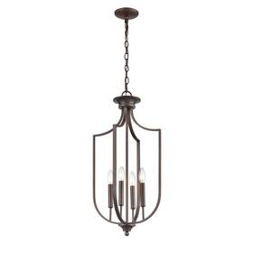 9836-rbz Millennium Lighting 4 Light Pendant Rubbed Bronze