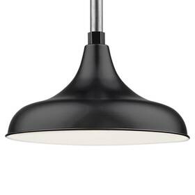 Rmwhs14-sb Millennium Lighting Rmwhs14 Rlm Convertible 1 Light 14 Inch W Outdoor - Black