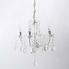 53826 Mini White Light 4 Midwest-cbk Arm Chandelier