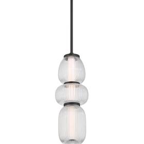 Minka Lavery 15036-899-l 15036-l Cordel 7 Inch W Led Plug-inmini Pendant - Dark Matte Black