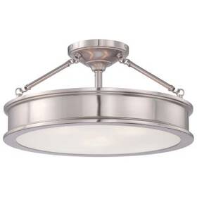 Minka Lavery 4177-84 3 Light Semi-flush Ceiling Fixture From The Harbour Point