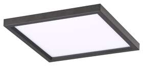 709-66a-l Minka Lavery 709-l Vantage 15 Inch W Square Indoor Led Flush Mount - Coal
