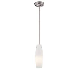 Minka Lavery 747396112404 New 1 Light 3.63 Inch Mini Pendant Brushed Nickel - 63-84 Quality