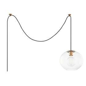 Hl270701l-agb Mitzi - Margot-1-light Large Swag Pendant In Style-12.25 Inches Wide By 10.5