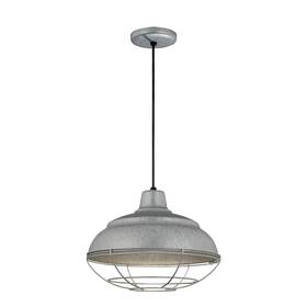 Rwhc14-ga Ml Lighting Restoration One Light Pendant From R Series Collection In Pewter N