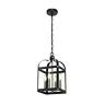 Mo82349 Patriot Lighting Bulb Foyer Pendant Black Chain Rod Faux Candle