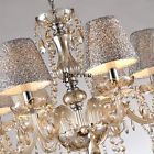 6xe14 Modern 110v Bulb Crystal Lighting Chandeliers Chandelier Light