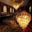 1xelegant Modern Lighting Pendant Crystal Lamp Ceiling Fixture Light Chandelier