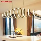 Modernled001 White Modern Led Pendant Light For Kitchen Dining Room Lamp