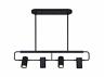 Moist678b04bk10-m Patriot Lighting Bulb Sleek Matte Black Modern Island Light Down