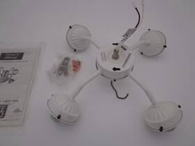 Mc37tw Monte Carlo Wide Angle Four Light Fitter Candelabra Base Socket