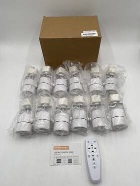 Motrackcao 10w-12 Led Track Lighting Heads H Type 10w 2700k-6500k White 12 Pack