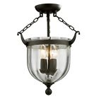140sf Mount - Bronze Semi-flush . 10.5w -lite Warwick