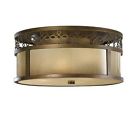Fm337astb Mount Feiss 3 Bronze Justine Astral Indoor Light Flush