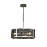 Msh-9551-crom Justice Design Group Wide Cage Pendant Shade 784689032711