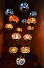 9s1635 Multi Turkish Hanging Lamp 17 Color Light Globe Style Moroccan Mosaic